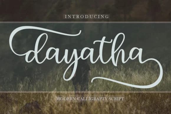 Dayatha Font by madjack.font — Script Handwritten Font