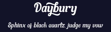Daybury by PutraCetol Studio — Script Handwritten Font — thumbnail 2