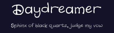 Daydreamer by FontPanda — Script Handwritten Font — thumbnail 2