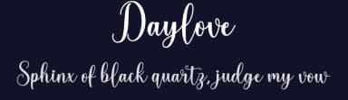 Daylove by Makashi — Script Handwritten Font — thumbnail 2