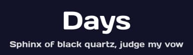 Days by Jovanny Lemonad — Sans Serif Font — thumbnail 2