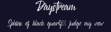 Daystream by NihStudio — Script Handwritten Font — thumbnail 2