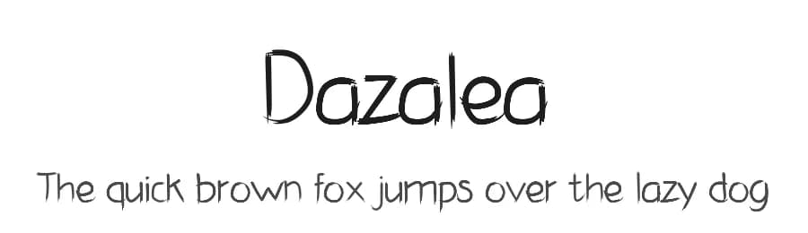 Dazalea by Dedisain Studio — Script Handwritten Font