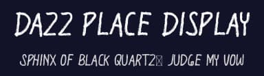 Dazz Place Display by Edric Studio — Script Handwritten Font — thumbnail 2