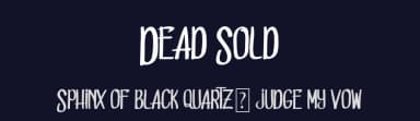 Dead Sold by Nico Muslib — Script Handwritten Font — thumbnail 2