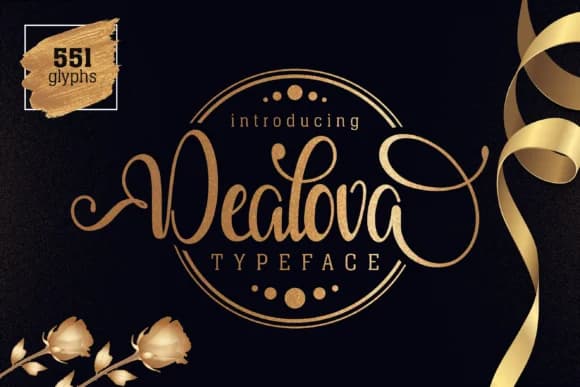 Dealova Font by afredo.fk — Script Handwritten Font