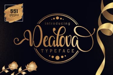 Dealova Font by afredo.fk — Script Handwritten Font — thumbnail 1