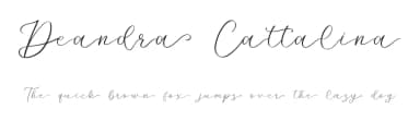 Deandra Cattalina by Bluestype Studio — Script Handwritten Font — thumbnail 1