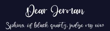 Dear Jerman by Staircase Studio — Script Handwritten Font — thumbnail 2
