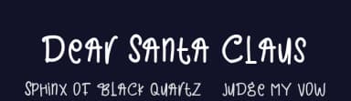 Dear Santa Claus by Mariyana — Script Handwritten Font — thumbnail 2