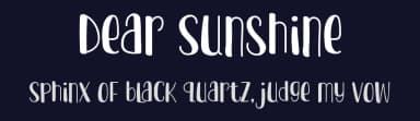Dear Sunshine by Tokokoo Studio — Script Handwritten Font — thumbnail 2