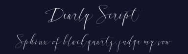 Dearly Script by Mycandythemes — Script Handwritten Font — thumbnail 2
