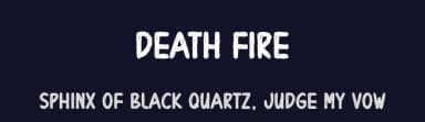 Death Fire by Scratchones — Script Handwritten Font — thumbnail 2