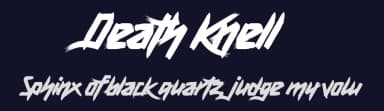 Death Knell by Chequered Ink — Script Handwritten Font — thumbnail 2
