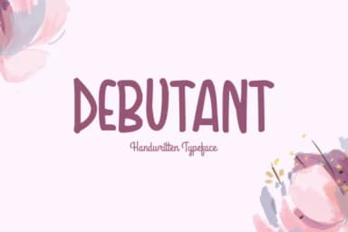 Debutant Font by Shattered Notion — Script Handwritten Font — thumbnail 1