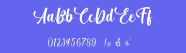 December Pastel by Typhoon Type - Suthi Srisopha — Script Handwritten Font — thumbnail 3