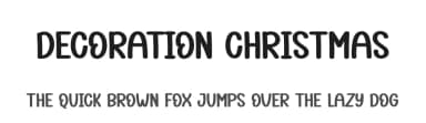 Decoration Christmas by Scratchones — Script Handwritten Font — thumbnail 1