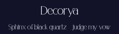 Decorya by Dharmas Foundry — Serif Font — thumbnail 2