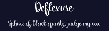 Deflexure by Ony Studio | Solutype — Script Handwritten Font — thumbnail 2