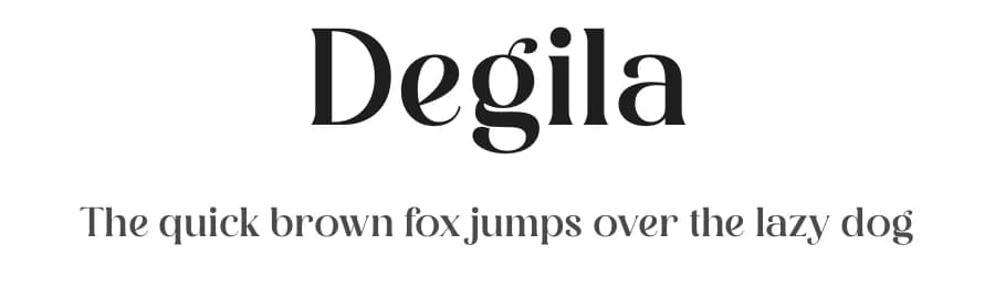 Degila by Storytype Studio — Serif Font