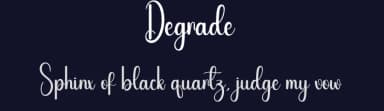Degrade by Andi Moz — Script Handwritten Font — thumbnail 2