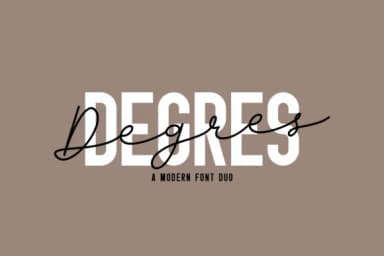 Degres Duo Font by letterzhe — Script Handwritten Font — thumbnail 1