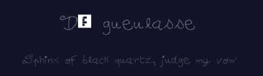 Dégueulasse by Monsieur Connard — Script Handwritten Font — thumbnail 2