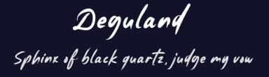 Deguland by Namara Creative — Script Handwritten Font — thumbnail 2