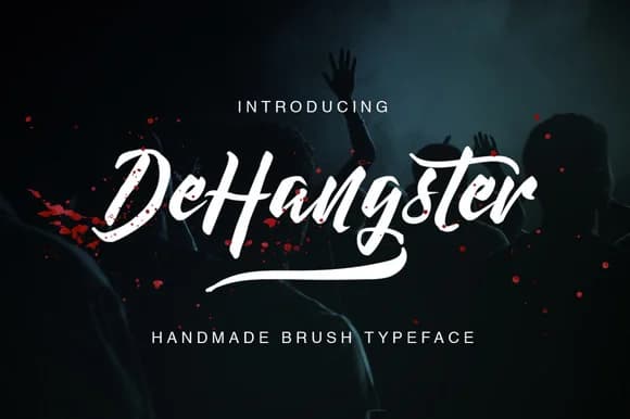 DeHangster Font by QueenType — Script Handwritten Font