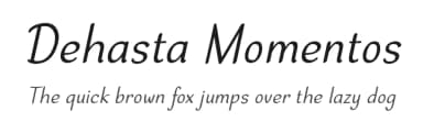 Dehasta Momentos by 7NTypes — Script Handwritten Font — thumbnail 1