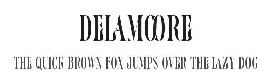 Delamoore by Almarkhatype — Serif Font