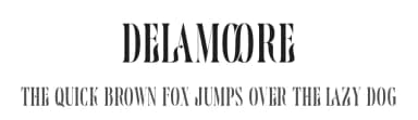 Delamoore by Almarkhatype — Serif Font — thumbnail 1