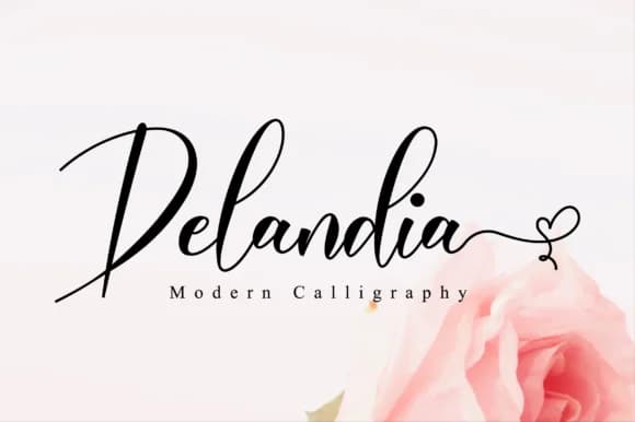 Delandia Font by NissaStudio — Script Handwritten Font