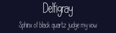 Delfigray by setyaisiam _type — Script Handwritten Font — thumbnail 2