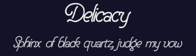 Delicacy by Herofonts — Script Handwritten Font — thumbnail 2