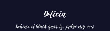 Delicia by Fanastudio — Script Handwritten Font — thumbnail 2