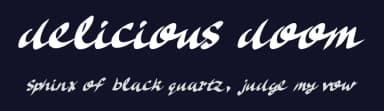 Delicious Doom by Hawtpixel — Script Handwritten Font — thumbnail 2