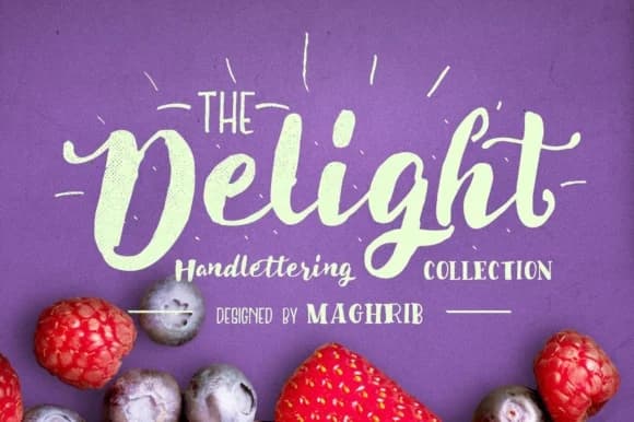 Delight Font by maghrib — Script Handwritten Font