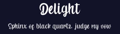 Delight by Inermedia Studio — Script Handwritten Font — thumbnail 2