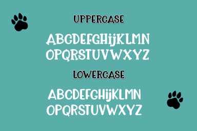 Delightful Dog Font by Kristy Hatswell — Script Handwritten Font — thumbnail 2