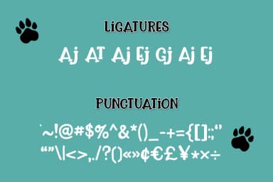 Delightful Dog Font by Kristy Hatswell — Script Handwritten Font — thumbnail 4