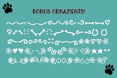 Delightful Dog Font by Kristy Hatswell — Script Handwritten Font — thumbnail 5