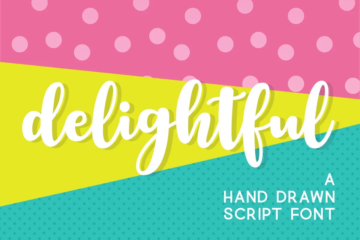 Delightful Font by Silhouette America, Inc. by Silhouette America, Inc. — Script Handwritten Font