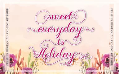 Delima Font by WDfont Creative by WDfont Creative — Script Handwritten Font — thumbnail 2