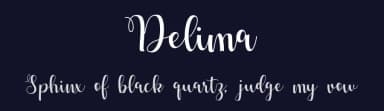 Delima by Fiqiart — Script Handwritten Font — thumbnail 2