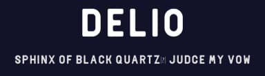 Delio by Kevin Gusti Arian — Sans Serif Font — thumbnail 2