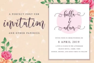 Delisha Script Font by NissaStudio — Script Handwritten Font — thumbnail 5