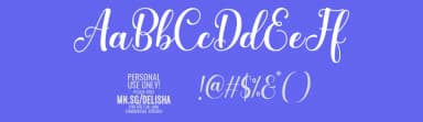 Delisha Vegan by Måns Grebäck — Script Handwritten Font — thumbnail 3