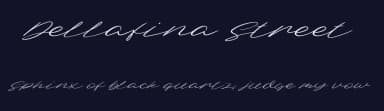 Dellafina Street by Staircase Studio — Script Handwritten Font — thumbnail 2