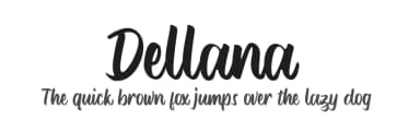 Dellana by Rochart Studio — Script Handwritten Font — thumbnail 1
